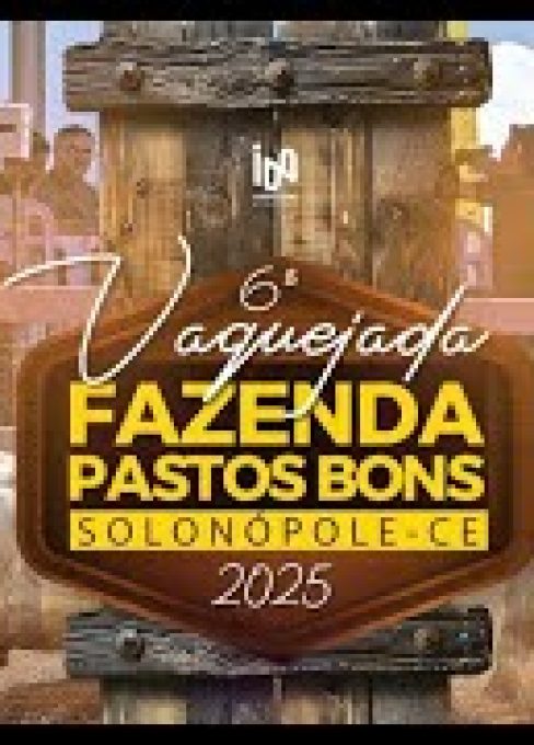 🔴VAQUEJADA AO VIVO  | 6ª VAQ.FAZENDA  PASTOS BONS | SOLONÓPOLE-CE