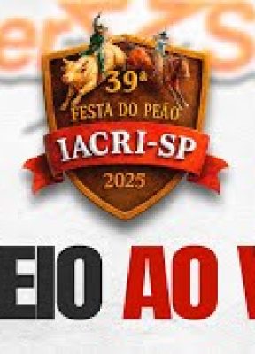 FESTA PEÃO DE IACRI 2025 – 3º ROUND – FINAL 22/06 – DOMINGO