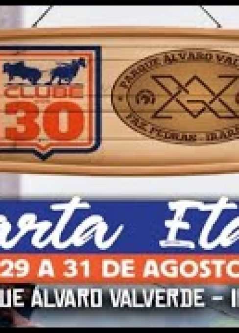 Vaquejada ao vivo 4ª etapa Clube dos 30  Parque Alvaro Valverde – Irará-Ba