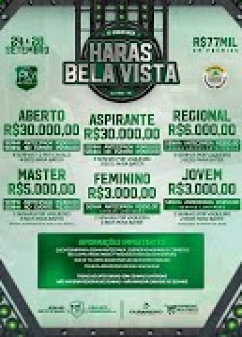 HARAS BELA VISTA / ALTINHO – PE CLASSIFICAÇÃO GERAL DA QUANTA-FEIRA