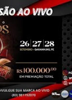 VAQUEJADA AO VIVO | 1º  BOLÃO AMIGOS DO BF | GARANHUNS -PE