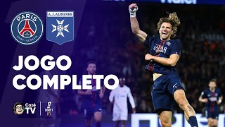 JOGO COMPLETO: PSG X AUXERRE | RODADA 6 | LIGUE 1 2025/26