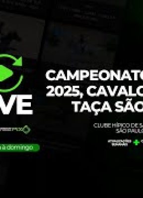 CAMPEONATO PAULISTA 2025, CAVALOS NOVOS E TAÇA SÃO PAULO  – Horsepix