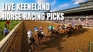 Live Keeneland Horse Racing Picks