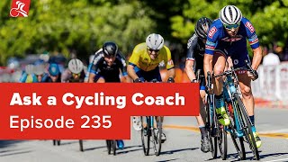 Tactics for Bigger Riders, Extra Recovery, Racing a New Category and More – Ask a Cycling Coach 235