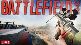 🔴LIVE Battlefield 2042 | BEST Battlefield Sniper & Helicopter Gameplay