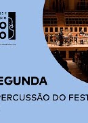 #FCJINVERNO Grupo de Percussão do Festival, Grupo Piap e Ricardo Bologna (regente)