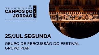 #FCJINVERNO Grupo de Percussão do Festival, Grupo Piap e Ricardo Bologna (regente)