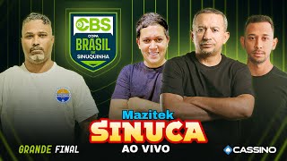 @canalsinuca BAIANINHO DE MAUA VS GUGU SEM MEDO – GRANDE FINAL – CBS 2 – SINUCA AO VIVO